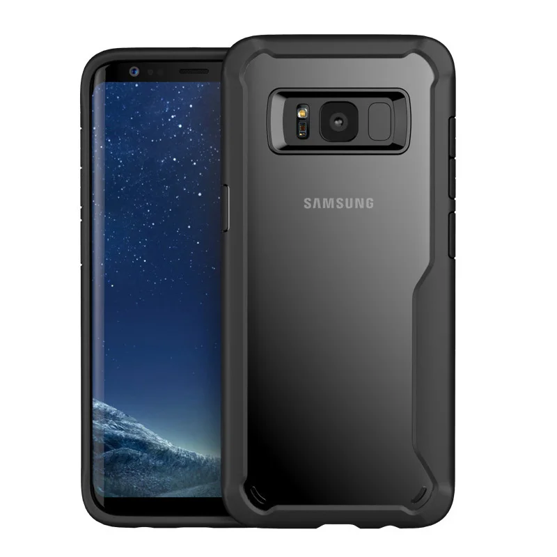 Прозрачный чехол из ТПУ для samsung s8 Мягкий противоударный накладка s9 s10e новый