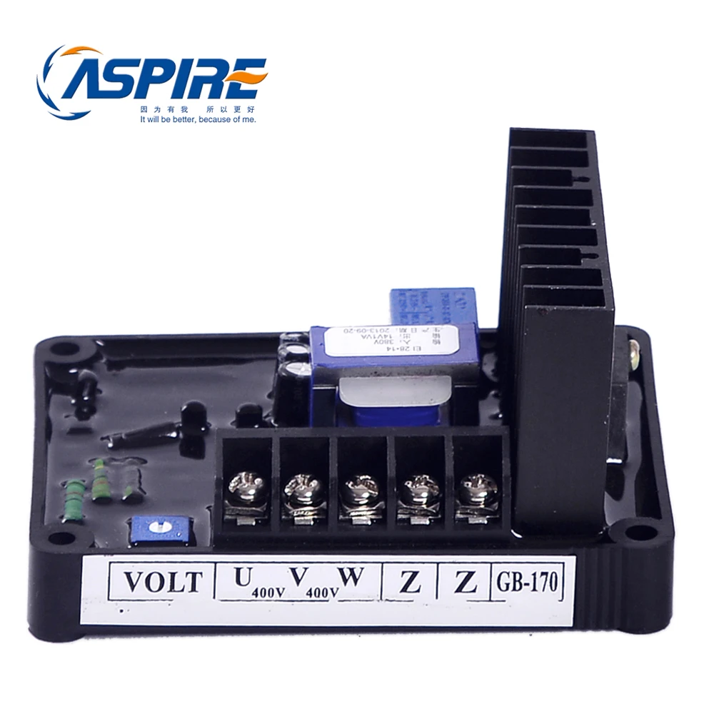 AVR GB170 STC щеточный регулятор напряжения дизельного генератора. Детали для
