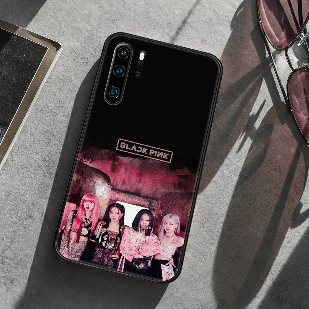 

BLACKPINKS KPOP Phone Case For Huawei P Mate 10 20 30 40 Lite Pro smart Z 2019 nova 5t black Etui 3D Cell Silicone Coque Luxury