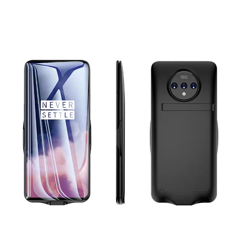 Тонкий чехол для зарядного устройства для Oneplus 7 T, внешний аккумулятор, запасная задняя крышка для One Plus 7T Pro 1+ 7 T, задняя крышка с зажимом для аккумулятора, чехол для телефона s