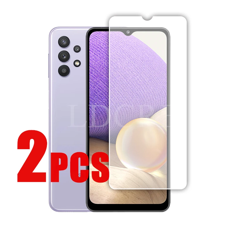 2Pcs для Samsung Galaxy A51 закаленное стекло A71 экран Защитное A01 A11 A21 A31 A41 M21 M31|Защитные