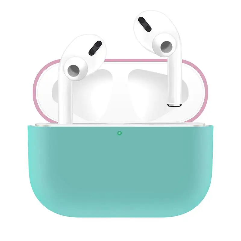 24 цвета силиконовый чехол для AirPods Pro 3 беспроводной Bluetooth зарядка наушников