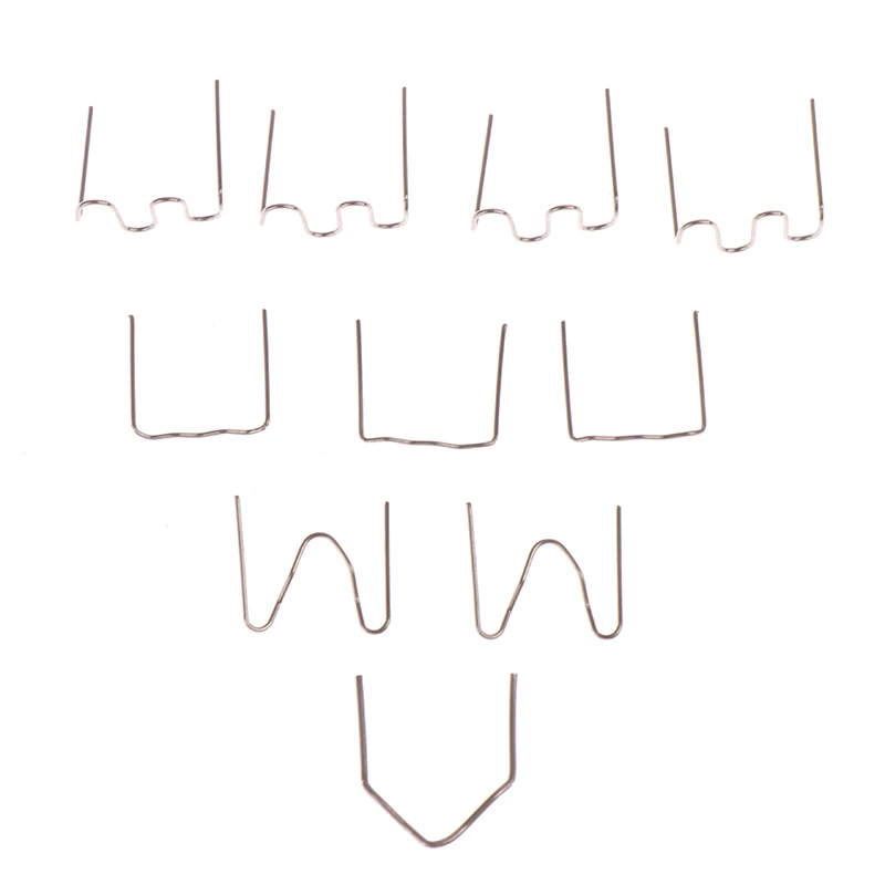 

100pcs Hot Stapler Staples For Plastic Welder Repair Melt Hot Welding Machine Welding Bumper Car Repair Tool