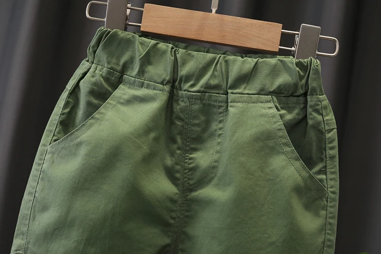 

Children Beach Loose Shorts Summer Baby Girls Boys Shorts 3 Colors Cotton Casual Pants Comfortable Elastic Waist Solid 90-130