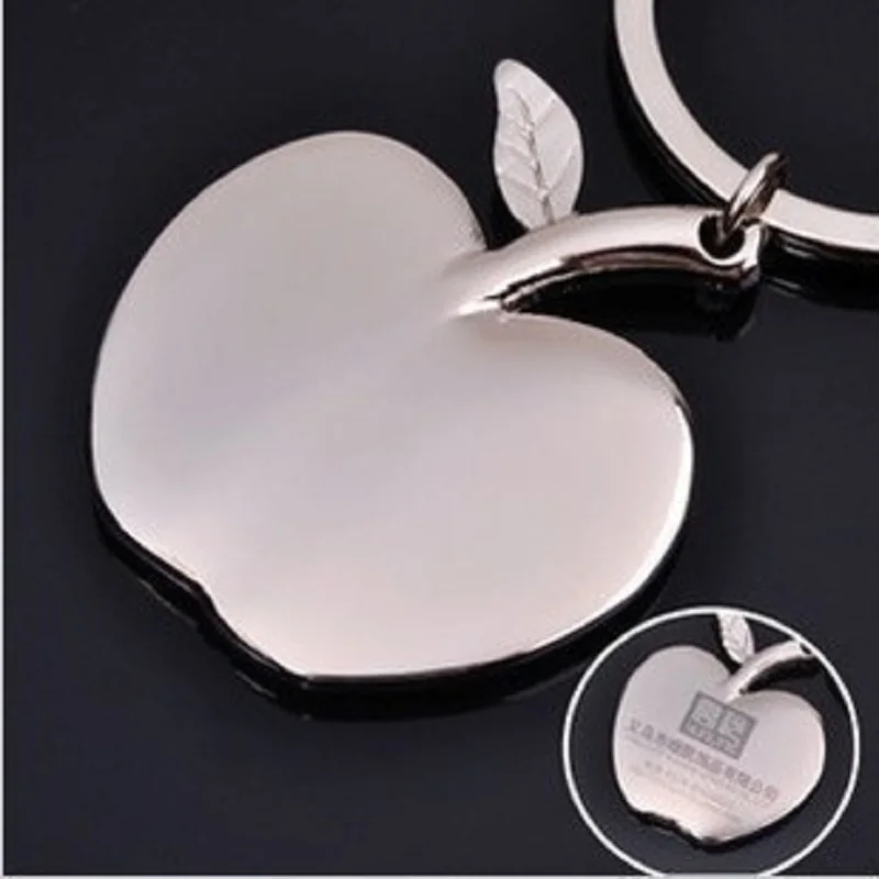 

Simulation Apple turbo Creative Car key chain styling Keychain porta chaves plastic snow portachiavi auto golf 5 abarth