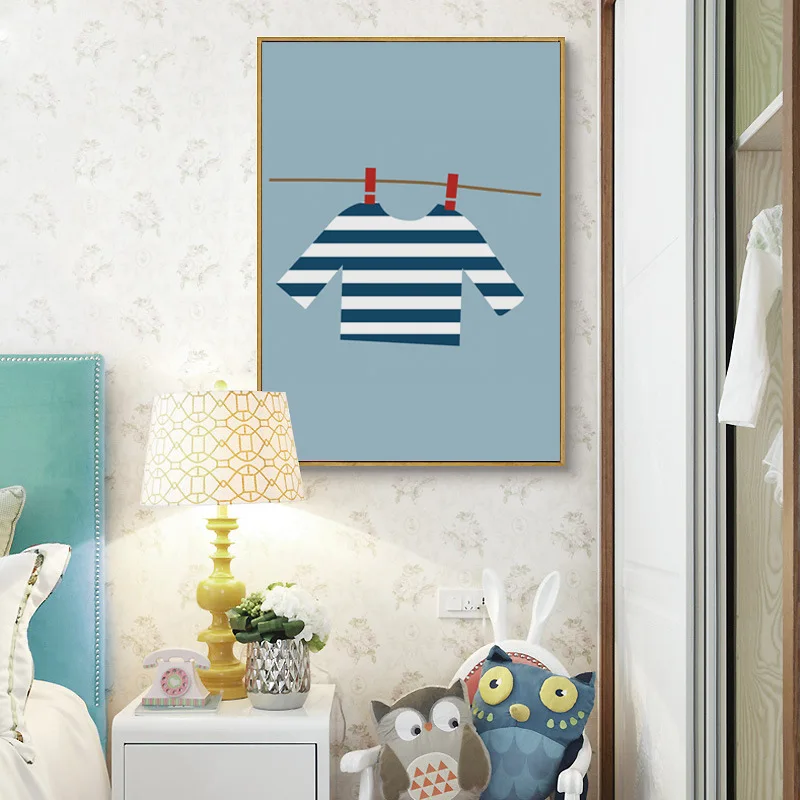 Мультфильм Сейлор береговой охраны стены Искусство Холст Живопись