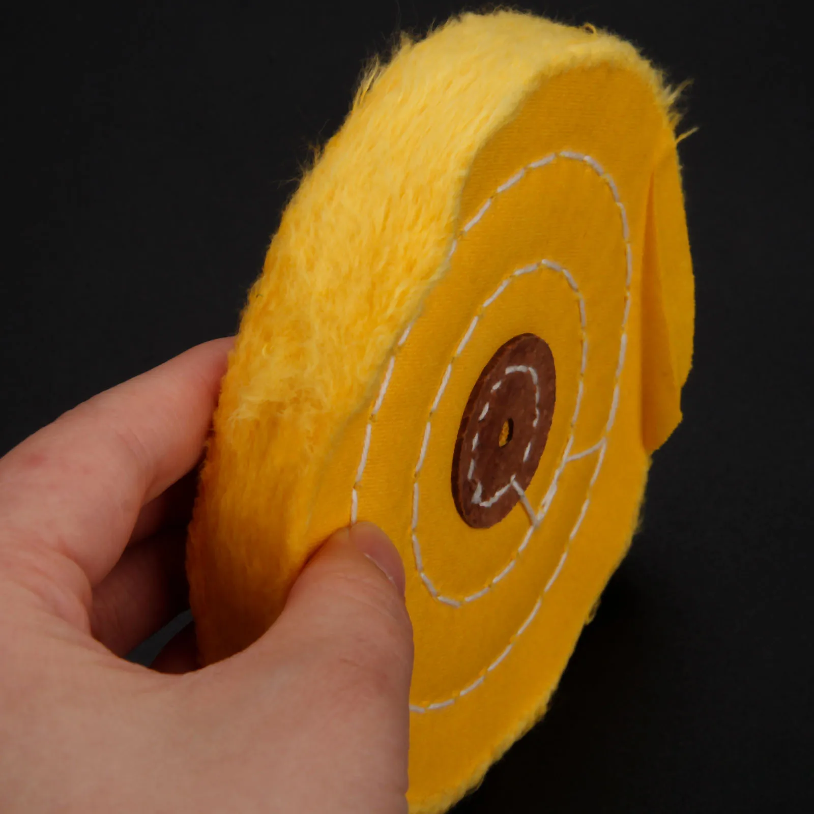 1 шт. желтый Dremel аксессуары 75-200 мм хлопок ткань полировка колеса ювелирных