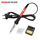 Newacalox 220 В110 В 60 Вт Электрический паяльник паяльная Сварка пистолет инструмент Регулируемый Температура паяльная станция для пайки Совет