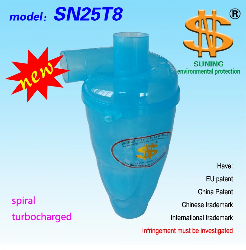 Циклонный пылесборник (спираль турбонаддув прозрачный) 1 шт.|Запчасти для