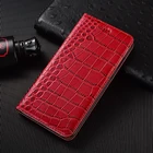 4 вида цветов Натуральная натуральный кожаный чехол с откидной крышкой на магните чехол для телефона для Xiaomi Mi 6 Mi6 M6 5,15 ''из крокодиловой кожи бумажник с откидной крышкой