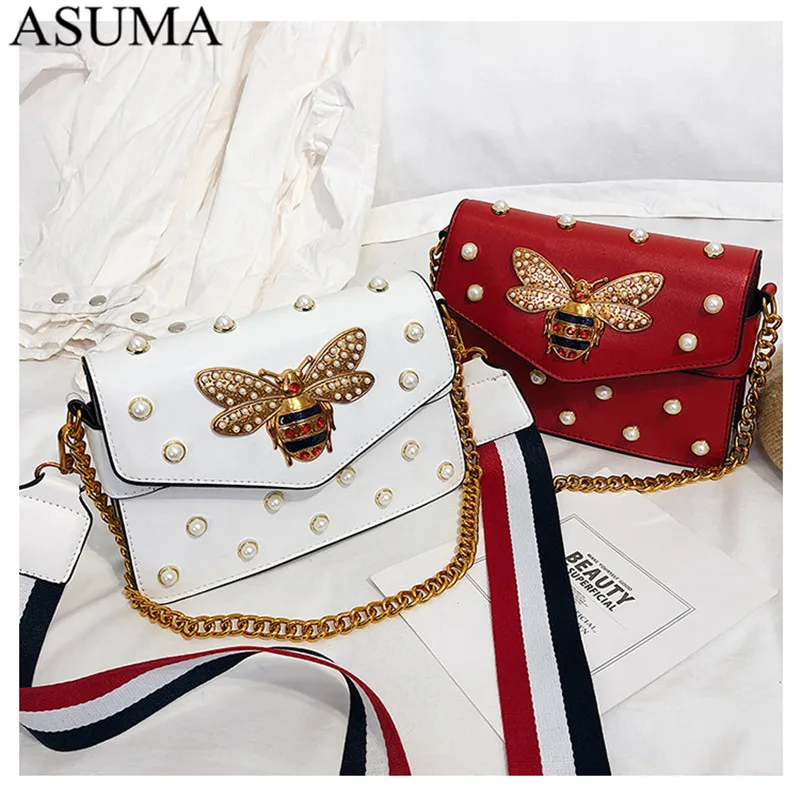 2019 брендовая дизайнерская женская сумка на плечо с цепью ремешке Дамские кожаные