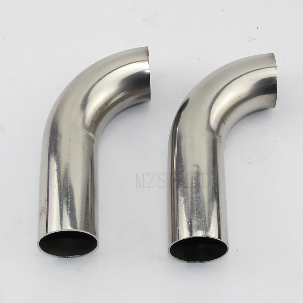 

1PCS car accessories Automobile exhaust pipe muffler turns into stainless steel elbow 90 degree Angle pipe to reduce diameter