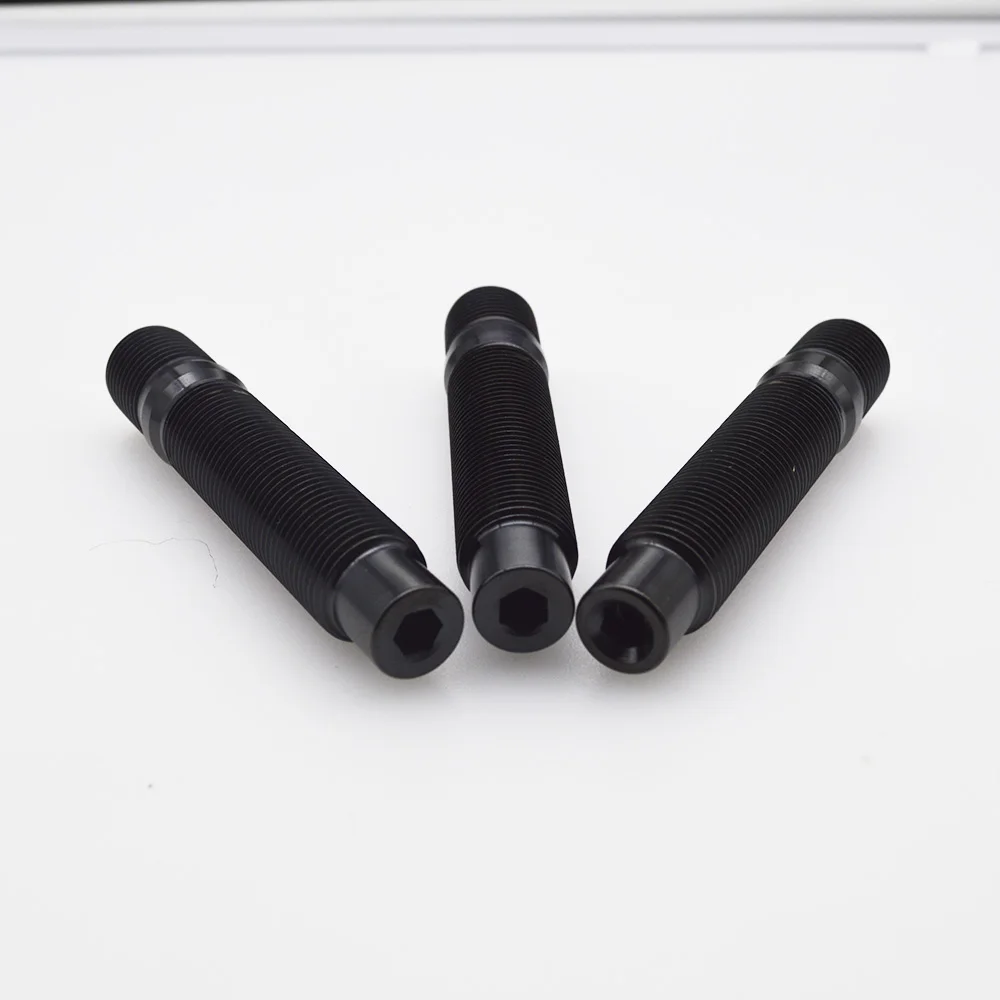 

Высокопроизводительные черные колпачки из титана Gr.5, колесные болты для преобразования в гайку M14 * 1,25*78 мм для BMW MINI