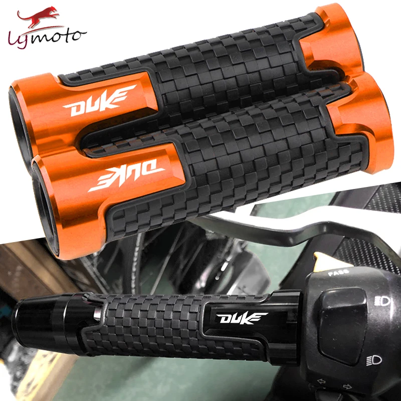 

7/8 "22 мм Новые мотоцикл рукоятка ручки гоночные ручки руля для KTM DUKE 125 200 390 690 790 990 1290 DUKE690 2010-2019