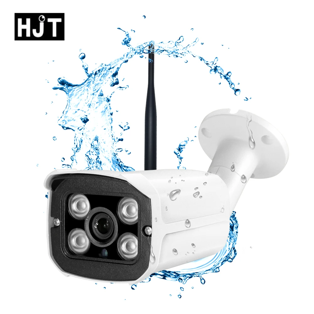 HJT аудио Full-HD 1080P беспроводная уличная IP-камера видеонаблюдения с Wi-Fi