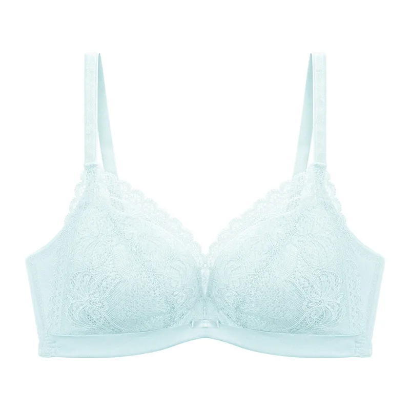 

Hjwsfdcai Women No Steel Ring Bra Sexy Lace Lingerie Plus Size Underwear Woman Cotton Soft Breathable Comfortable Bras New