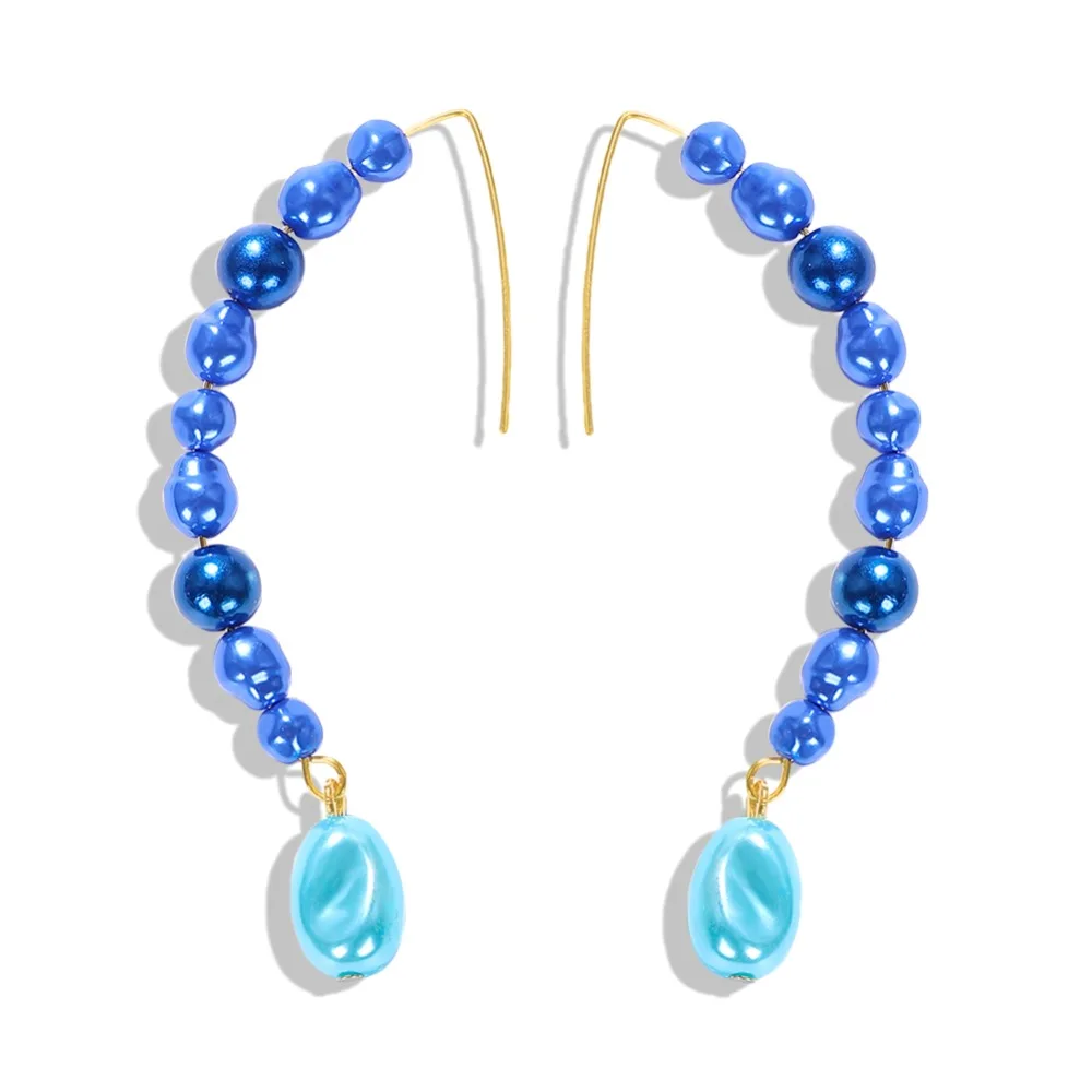 Miwens Bauble Bar Роскошные Жемчужные Серьги-кольца для женщин 31 тип очаровательный с жемчугом эффектные круглые серьги вечерние висячие украшения макси