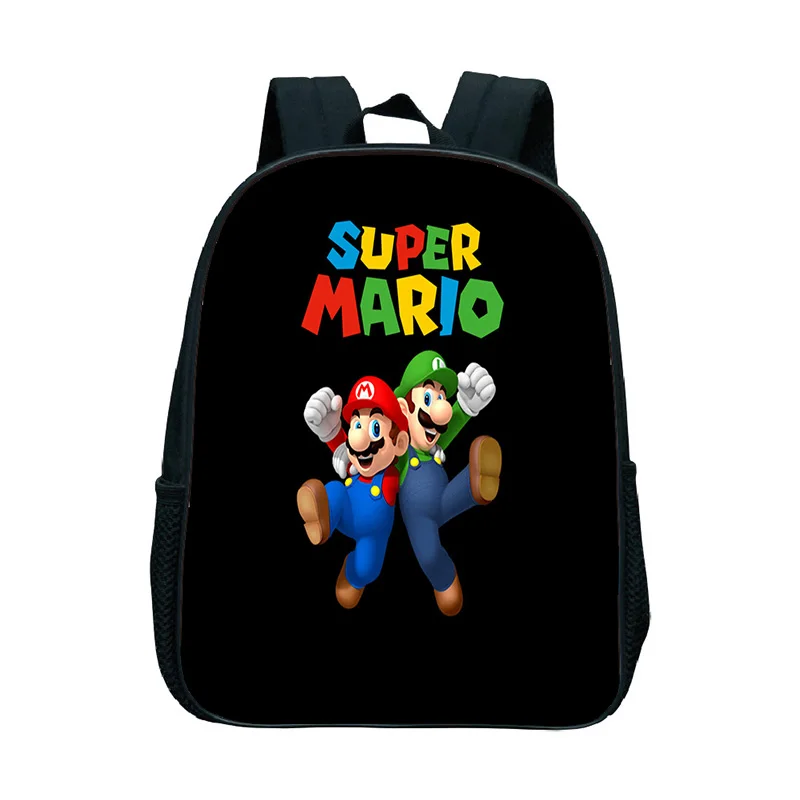 2 Детская школьная сумка Super Mario Bros, рюкзак для малышей, рюкзак для мальчиков и девочек, лучший подарок для детей - Цвет: 2