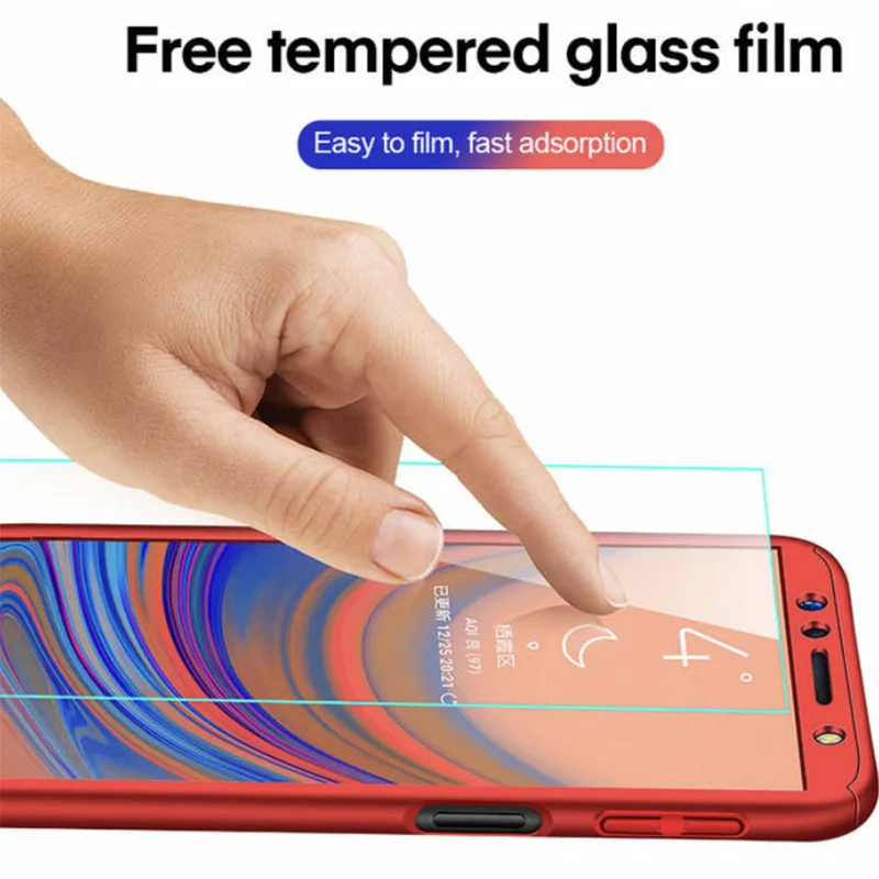 Роскошный 360 градусов полный чехол для телефона Samsung Galaxy S9 S8 Plus S10 противоударный