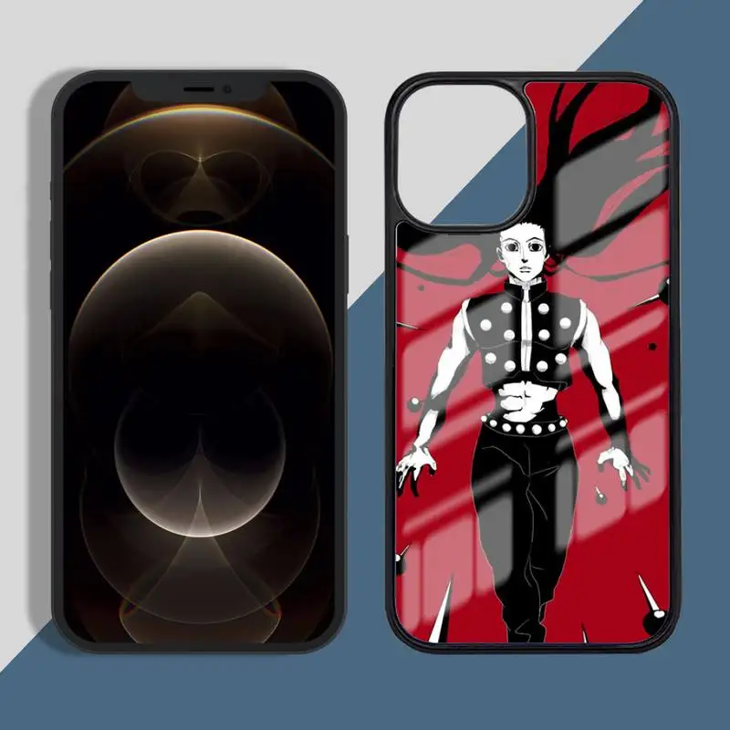 

Illumi Zoldyck Hunter x Hunter Phone Case PC for iPhone 11 12 pro XS MAX 8 7 6 6S Plus X 5S SE 2020 XR