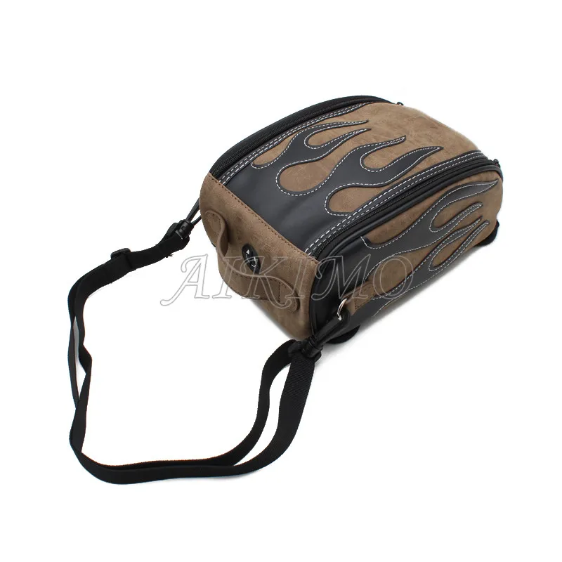 Мотоцикл из искусственной кожи водонепроницаемый масляный топливный бак