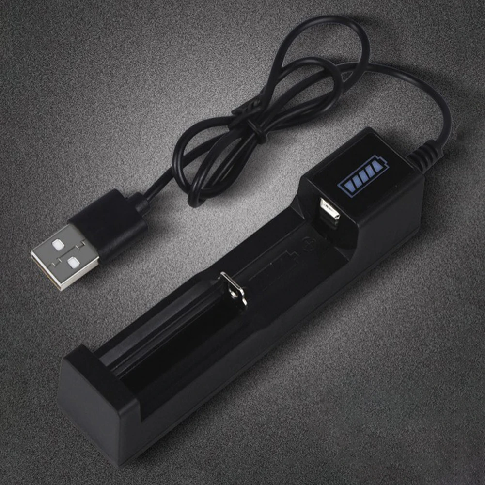 Универсальный 1 слот Батарея USB Зарядное устройство адаптер светодиодный смарт ing