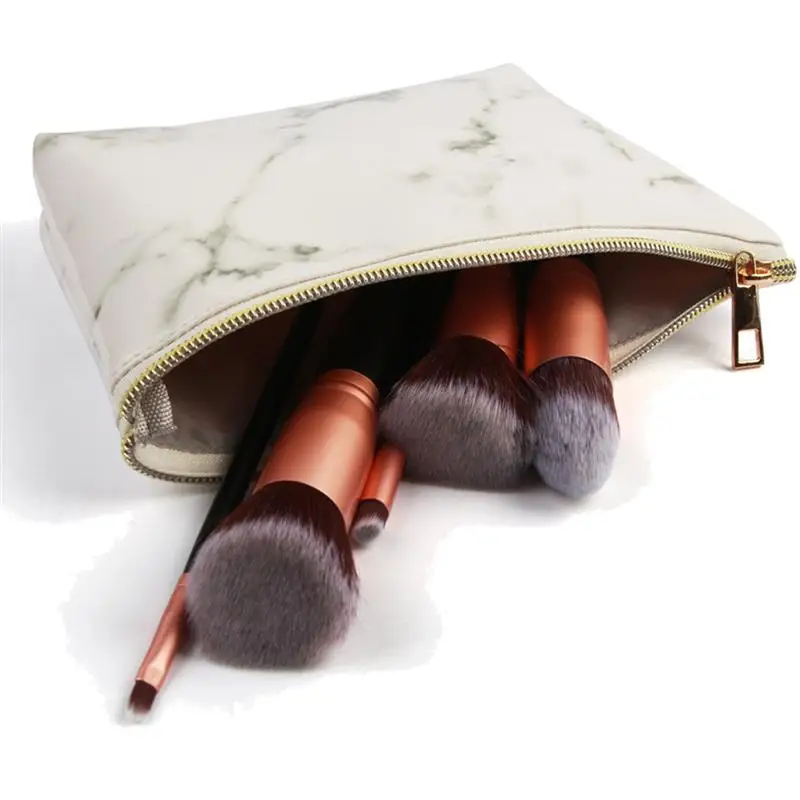 1 шт. сумка для макияжа Marbling Модная креативная многофункциональная косметичка из