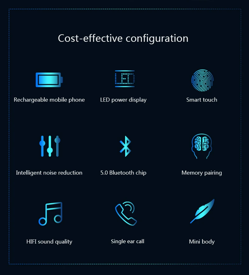 HATOSTEPED беспроводные Bluetooth наушники 5,0 TWS мини беспроводные наушники с зарядным устройством спортивные наушники игровые наушники