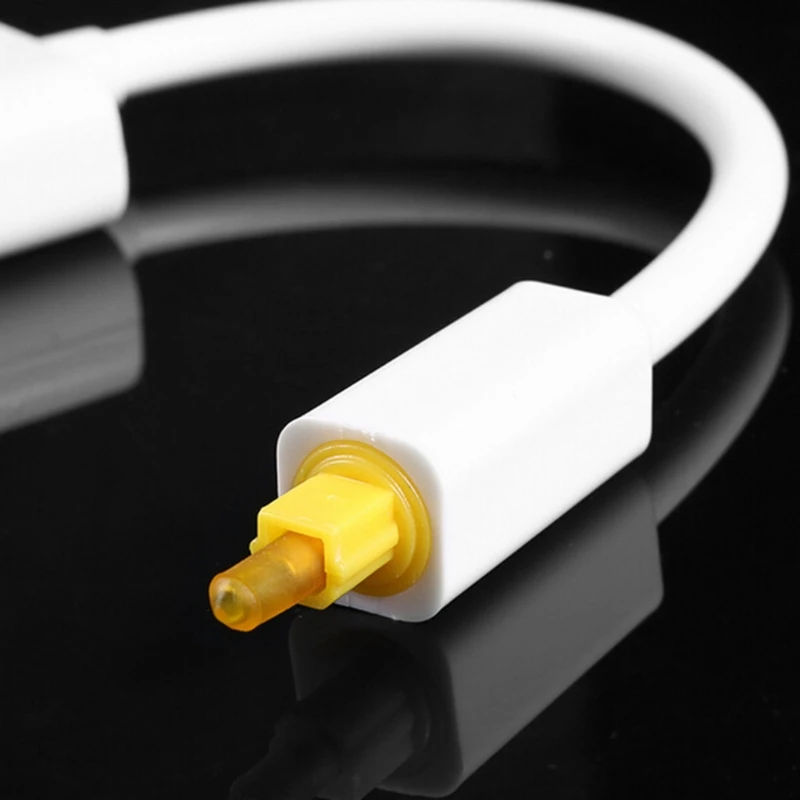 Оптический соединитель Spdif Toslink адаптер оптического кабеля Шнур усилителя