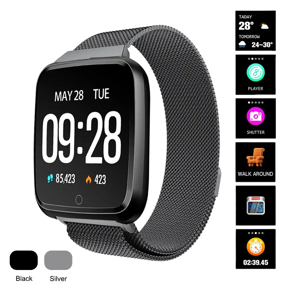 Y7 Смарт часы браслет кровяное давление кислородный спортивный трекер smartwatch