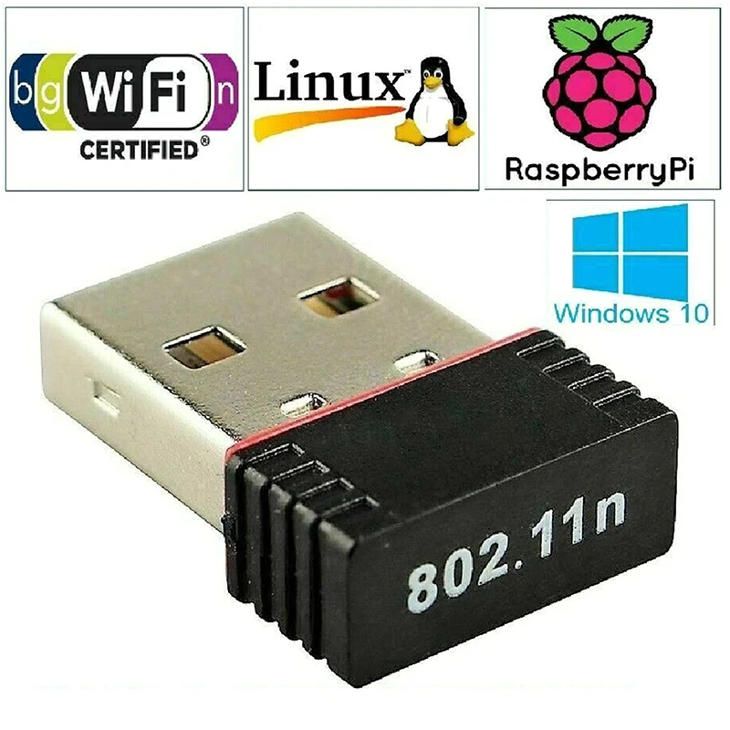 Мини USB WiFi WLAN Беспроводной сетевой адаптер 802 11 ключ Wifi приемник - купить по