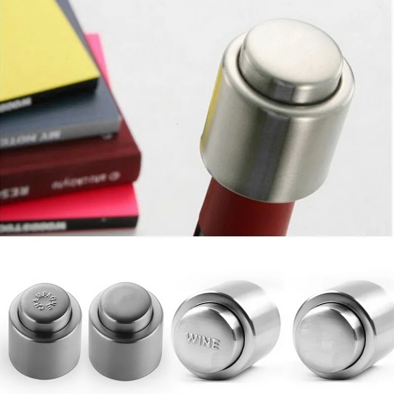 1 шт. прессованный стиль нержавеющая сталь красное вино бутылка крышка пробка