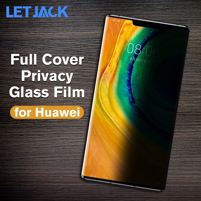 Пленка для защиты конфиденциальности из закаленного стекла для huawei mate 30 Lite Nova 5T Pro Y9 Prime mate 20X(5G) Enjoy 10 Plus Honor 20 Pro