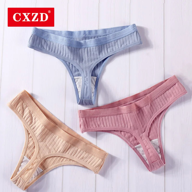 CXZD новые женские хлопковые стринги трусики стринги Нижнее белье женские трусики сексуальное женское нижнее белье трусики Интимная Дамская надпись низкая посадка