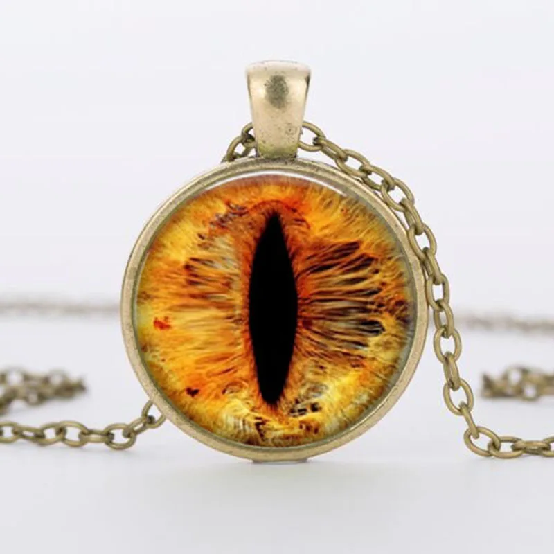 SUTEYI красная фоторамка с подвеской в виде глаза Дракона стеклянный кабошон