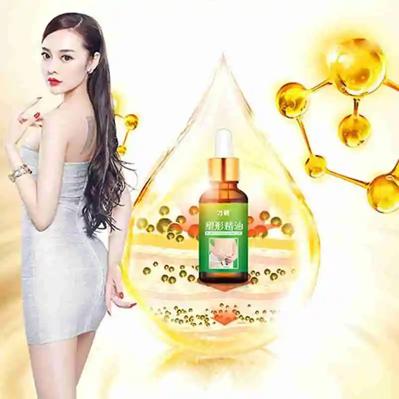 

Slimming Essential 0il Hyaluronic Acid Lose Weight Anti Cellulite Serum Fat Makeup Burning 30ml Oilsthin E0Z1