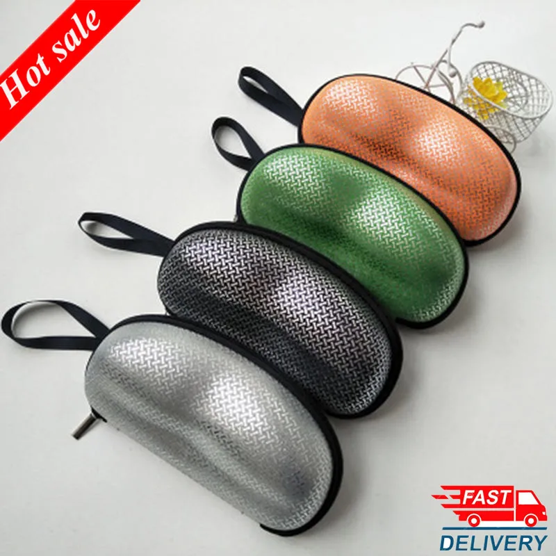 Горячая Для женщин мужчин молния Жесткий Чехол для солнцезащитных очков