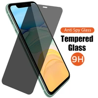 9h privacy tempered glass for iphone 12 11 pro xs max xr x peep privacy screen protector for iphone 6 6s 7 8 plus x glass spy