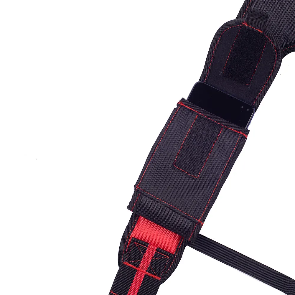 Tool Belt Suspenders Multifunction Can Hang Tool Bag H-Shaped Adjustable Hanging Electrician Heavy Work Tool Suspenders images - 6