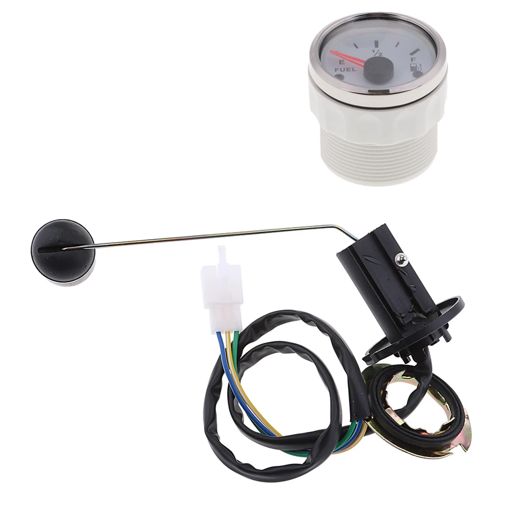 Отправитель топливного уровня 52 мм 2 дюймовый белый цифровой электрический