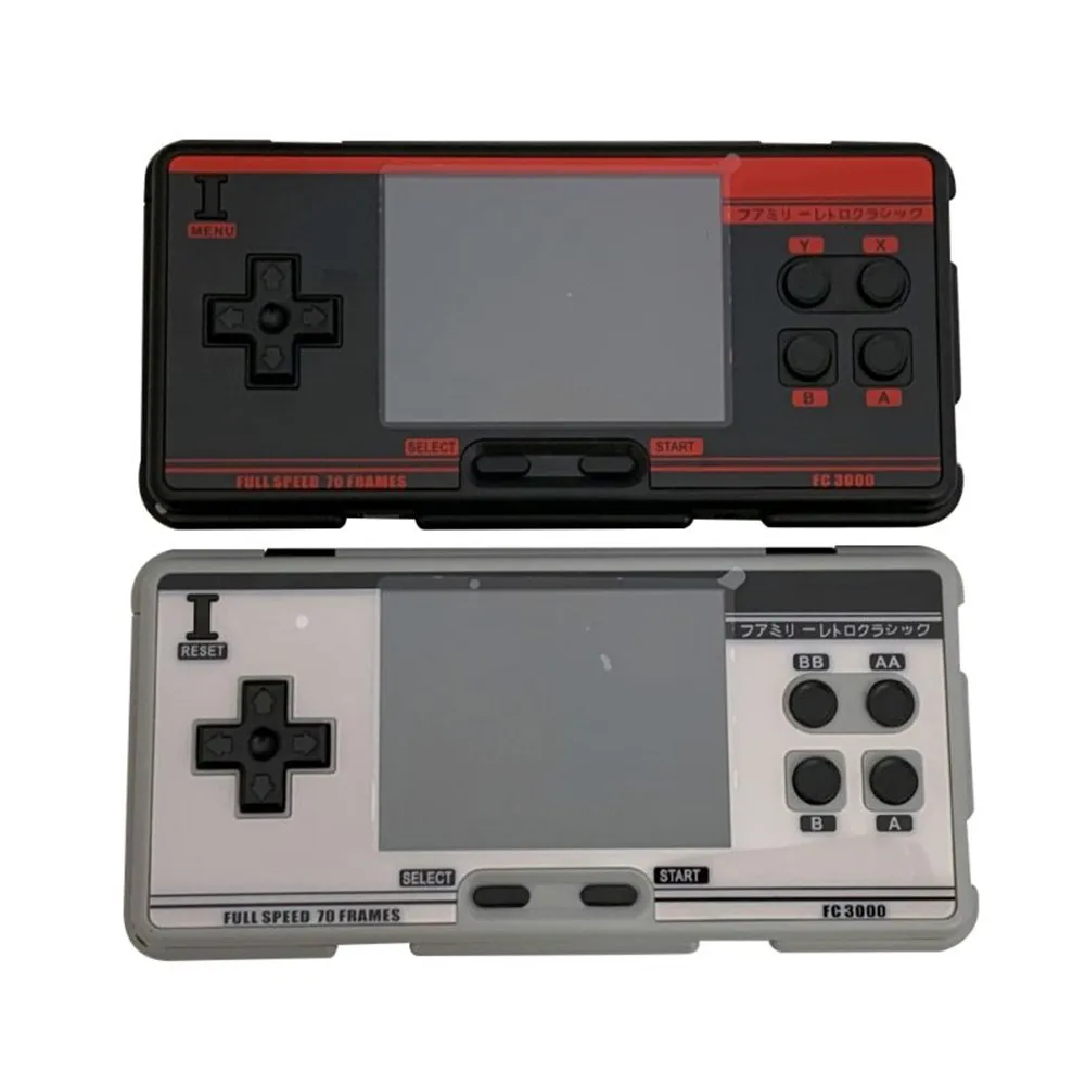 

Brand Pop FC3000 Handheld Game Console 8 Simulator Children's Color Screen Game Console For PXPX7 Black Grey