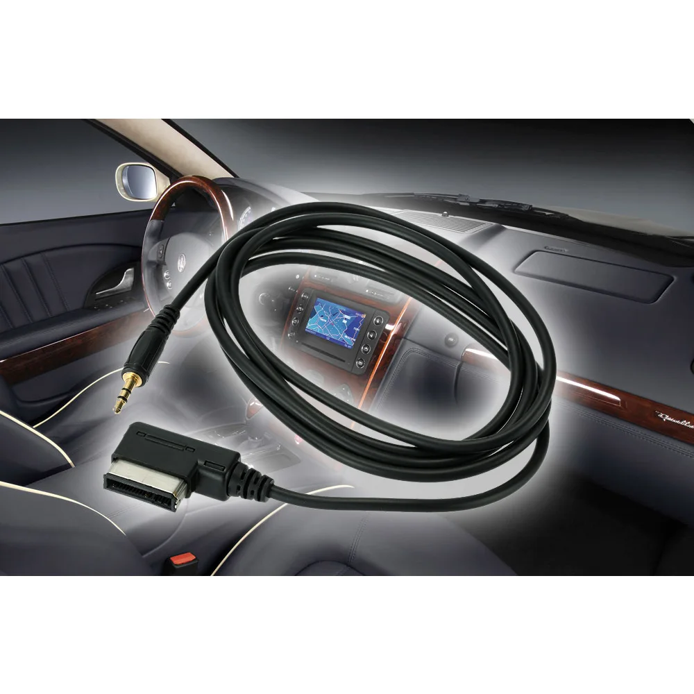 Музыкальный интерфейс KKmoon AMI MMI к аудиокабелю AUX 3 5 мм для Audi A3 A4 S4 A5 S5 A6 S6 A8 Q3 Q5 TT