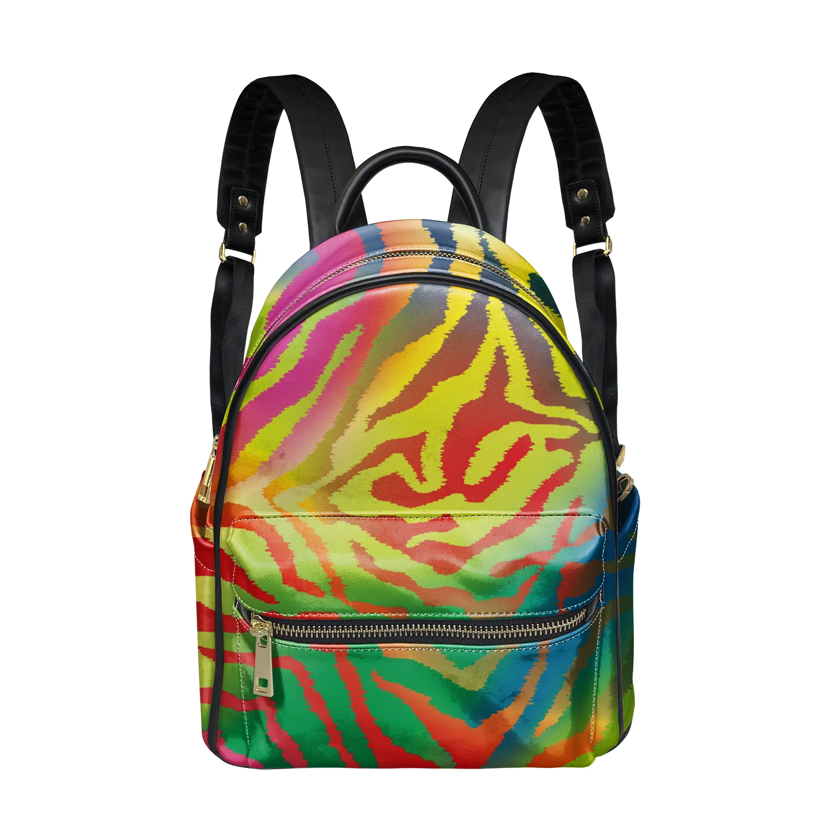 

Binienty Zebra pattern Pu Leather Women Mini Backpack Ladies Small Shoulder Bags Female Travel Bag Bolsa Feminina small bookbags