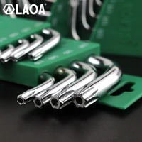laoa inner spline allen key with middle hole wrench set torx screwdriver handtool star wrench