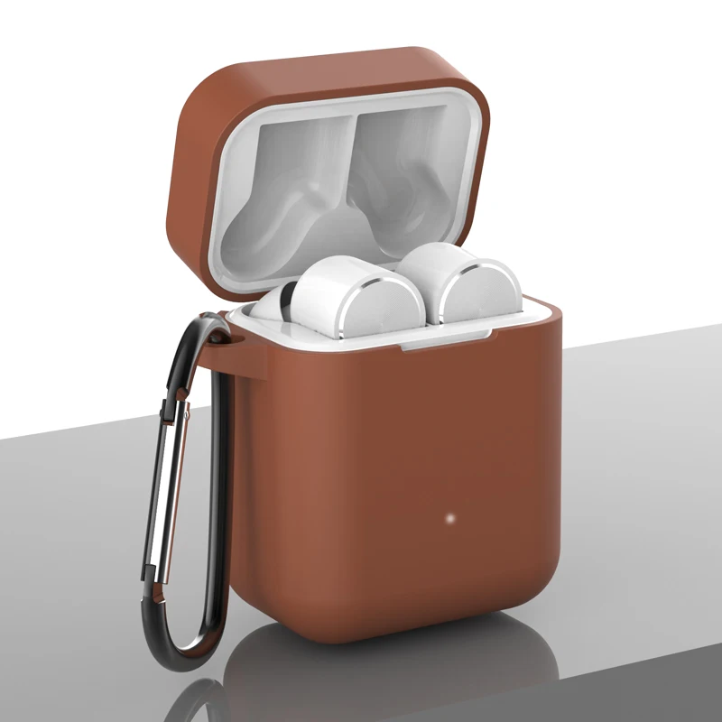 Силиконовый наушник чехол для Xiao mi Airdots Pro противоударный защитный чехол для Xiaomi mi Air TWS Беспроводная Bluetooth сумка для гарнитуры