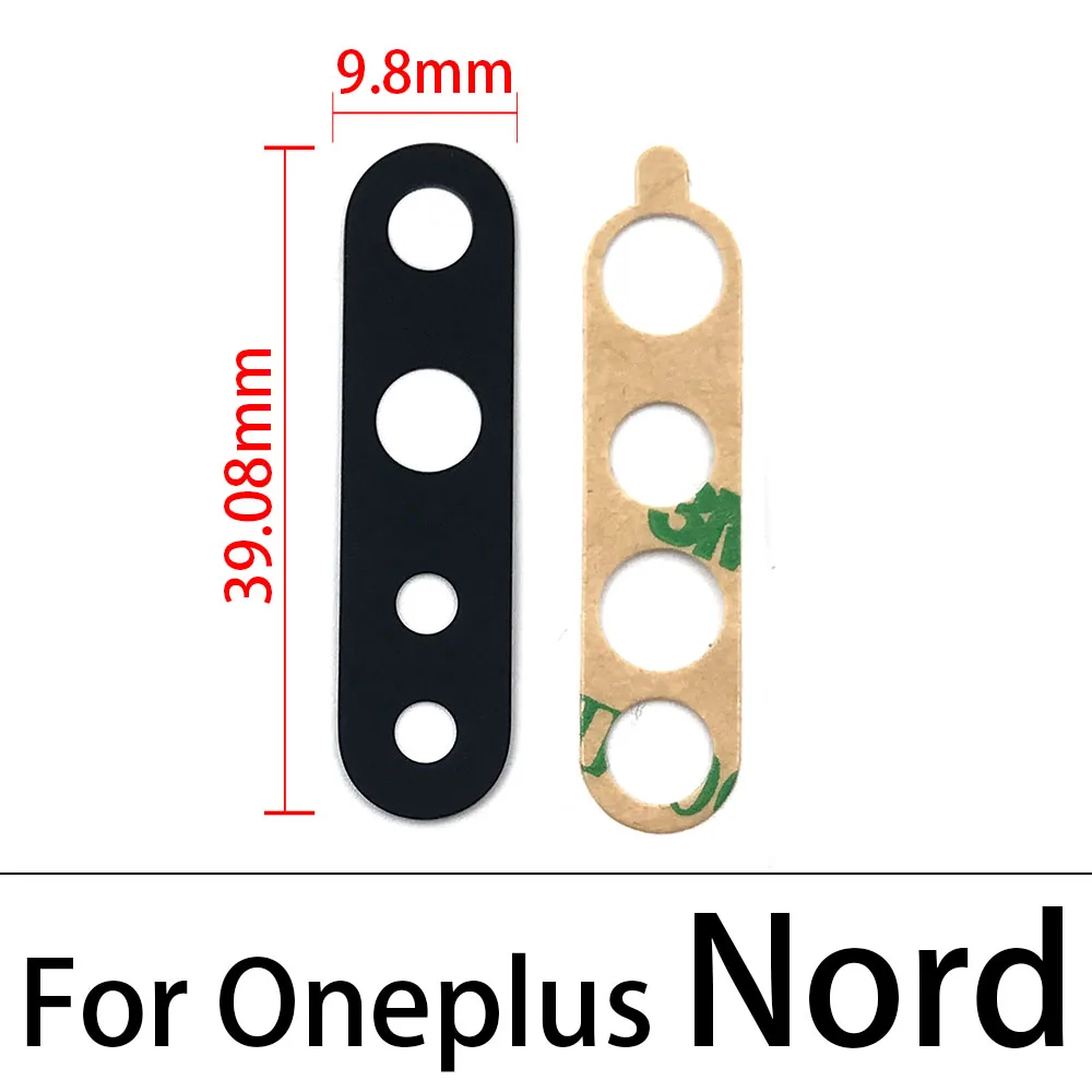 Стеклянный объектив для камеры Oneplus 9Pro 6 6T 7 7T 8 Pro 8T 5 5T 3 3T Nord N100 | Мобильные телефоны