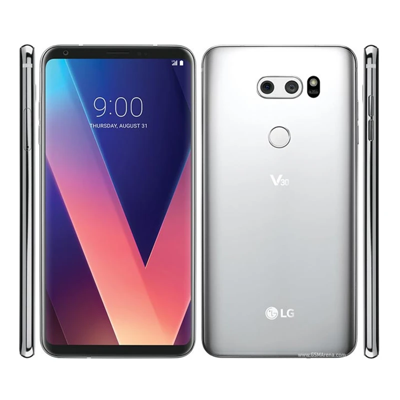 lg v30 v300 h931 h932 vs996 us998 original unlocked mobile phone 6 0 4gb ram 64gb rom 16mp octa core 4g lte android smartphone free global shipping