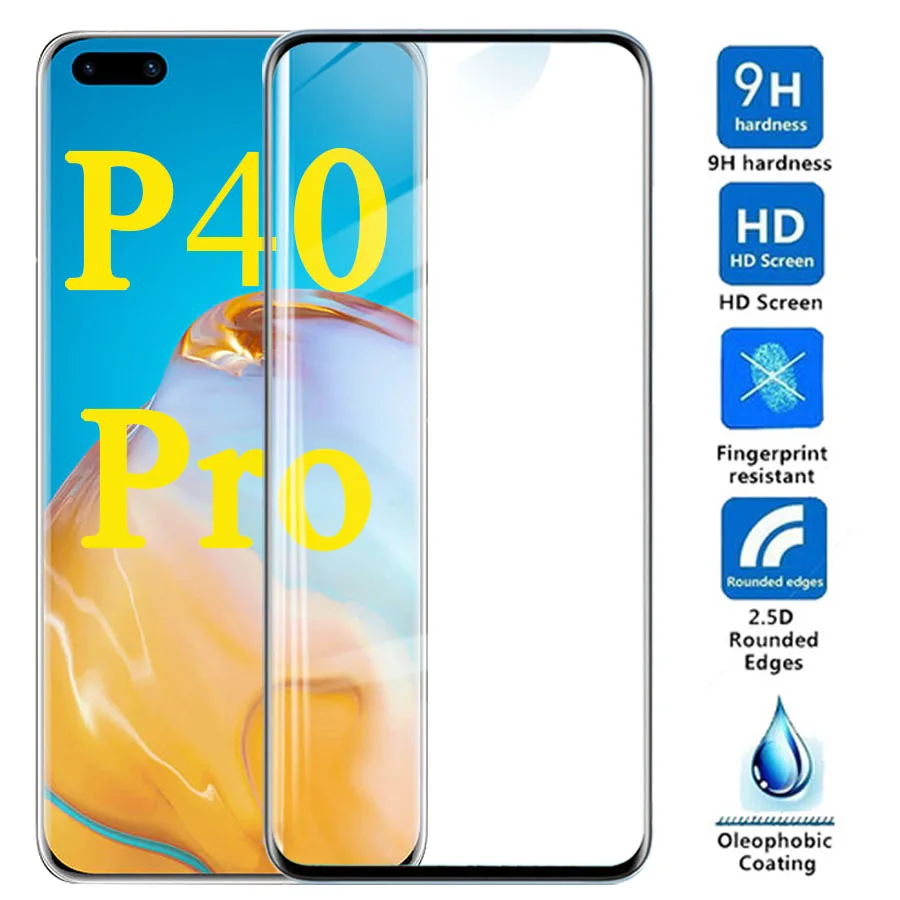 Стекло P40 Pro для Huawei P40Pro защита экрана Hawei P 40 закаленное стекло haumei Bro Tremp huawey