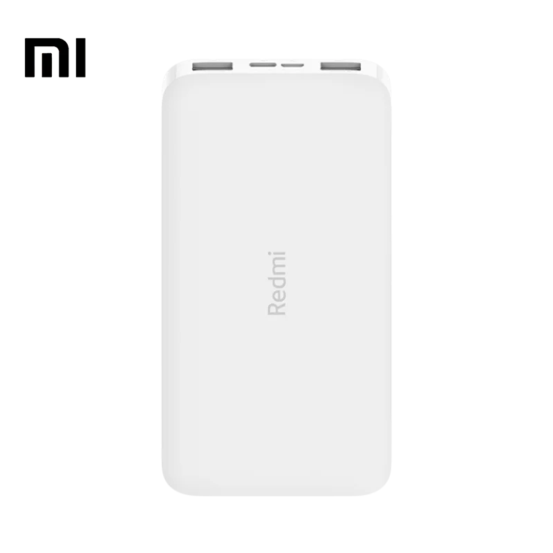 Внешний аккумулятор Xiaomi Redmi Fast Power Bank 10000 мАч белый Type C USB Ax2 зарядка малым током