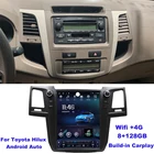 Мультимедийный автомобильный видеоплеер с экраном 12,1 дюйма Тесла для Toyota Hilux Revo Srv Fortuner Android радио автомобильный стерео GPS Carplay